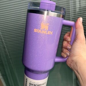 Stanley Purple Glitter Tumbler